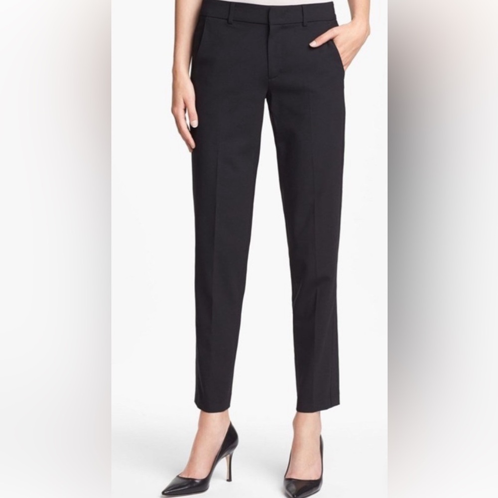 NWT Vince Black Dress Pants Sleek Modern Design - Size 0
